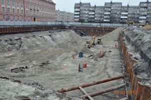 Podziemny parking we Wrocławiu