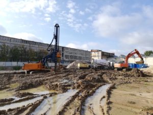 Pale CFA Ø470 – Centrum Badawczo-Rozwojowe Maszyn Elektrycznych ”EMIT” przy ul. Narutowicza w m. Żychlin