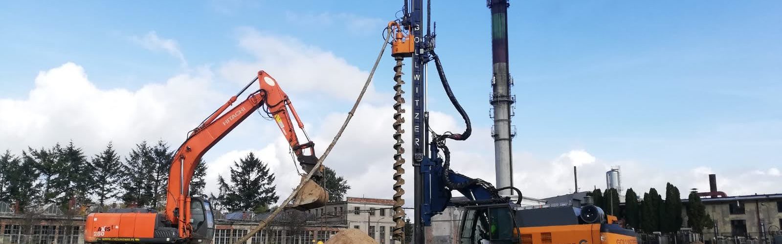 Pale CFA Ø470 – Centrum Badawczo-Rozwojowe Maszyn Elektrycznych ”EMIT” przy ul. Narutowicza w m. Żychlin