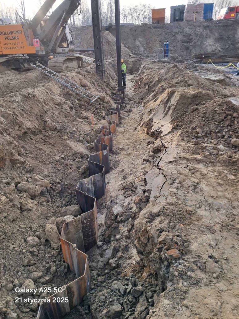 Ścianki szczelne Warszawa