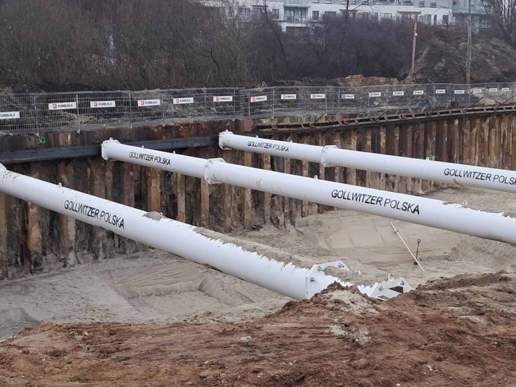 Rozpory na budowie w Warszawie