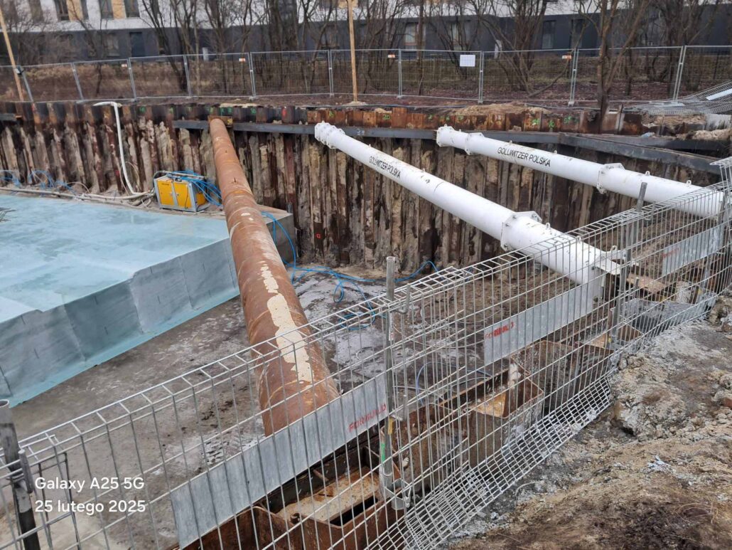 Rozpory na budowie w Warszawie