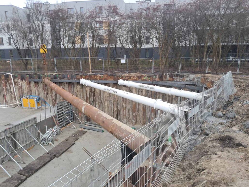 Rozpory na budowie w Warszawie