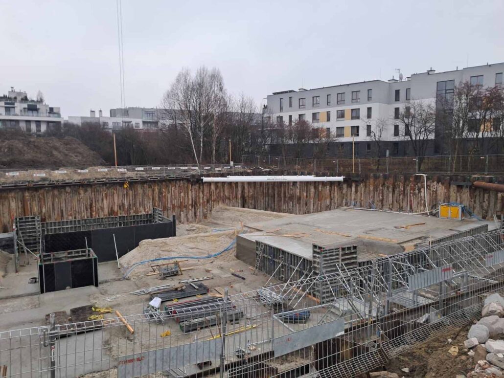 Rozpory na budowie w Warszawie