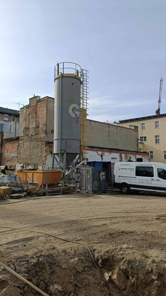 Wciskanie statyczne grodzic - Bydgoszcz