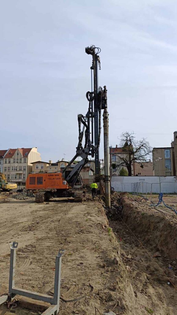 Wciskanie statyczne grodzic - Bydgoszcz