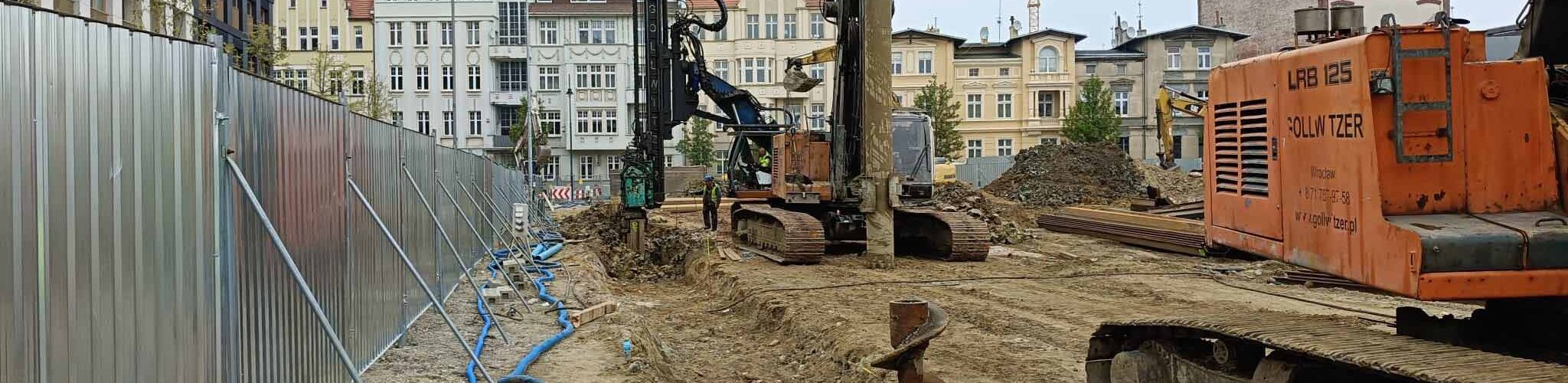 Wciskanie statyczne grodzic - Bydgoszcz