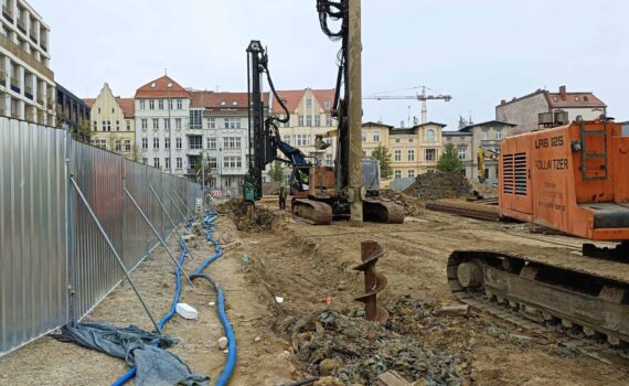 Wciskanie statyczne grodzic - Bydgoszcz