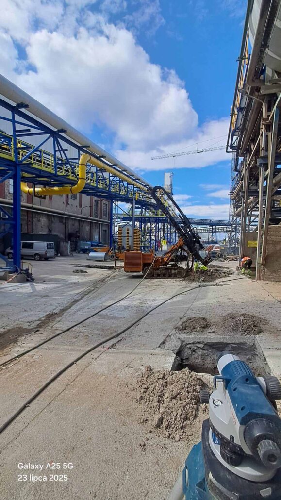 Mikropale samowiercące - Cukrownia Strzelin