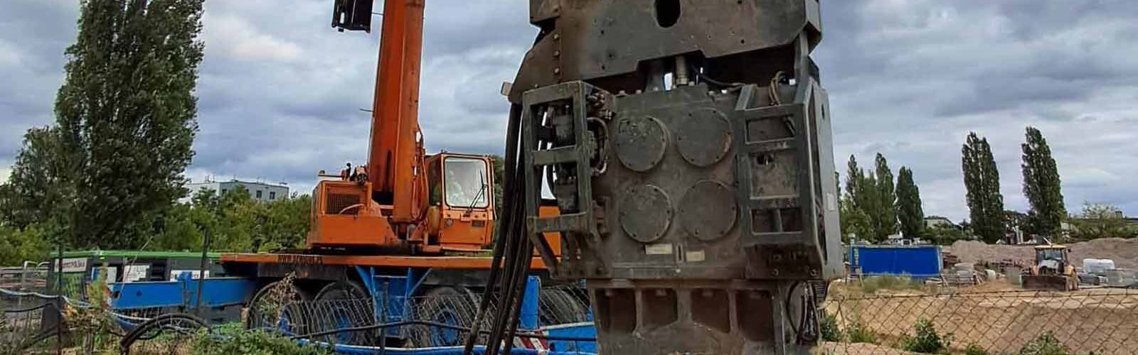 Kształtowniki ścianki berlińskiej - demontaż w Poznaniu