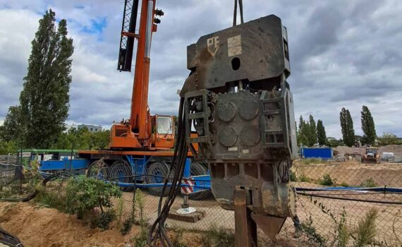 Kształtowniki ścianki berlińskiej - demontaż w Poznaniu