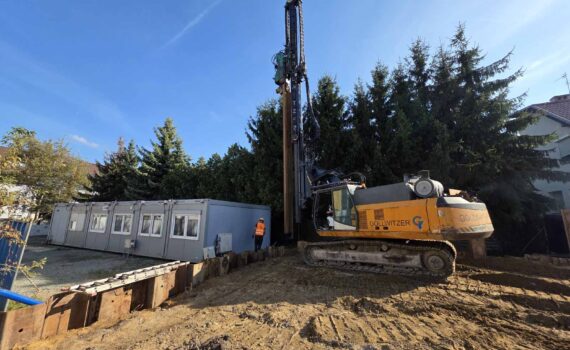 Ścianka szczelna i palisada we Wrocławiu