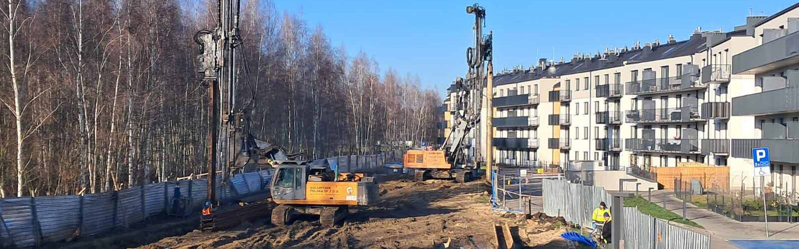 Obudowa wykopu Wrocław