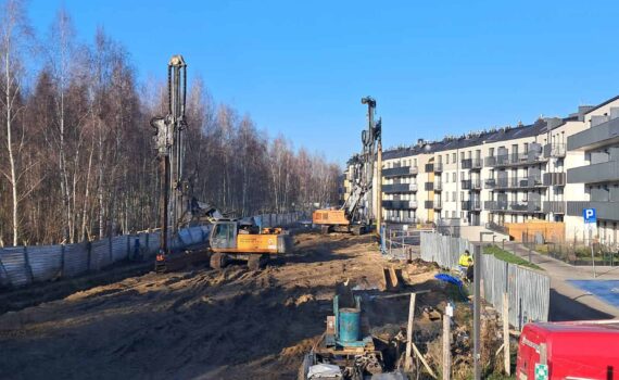 Obudowa wykopu Wrocław