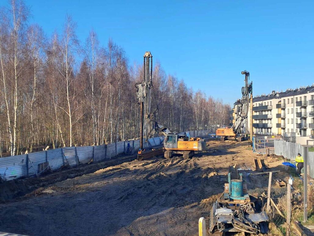 Obudowa wykopu Wrocław