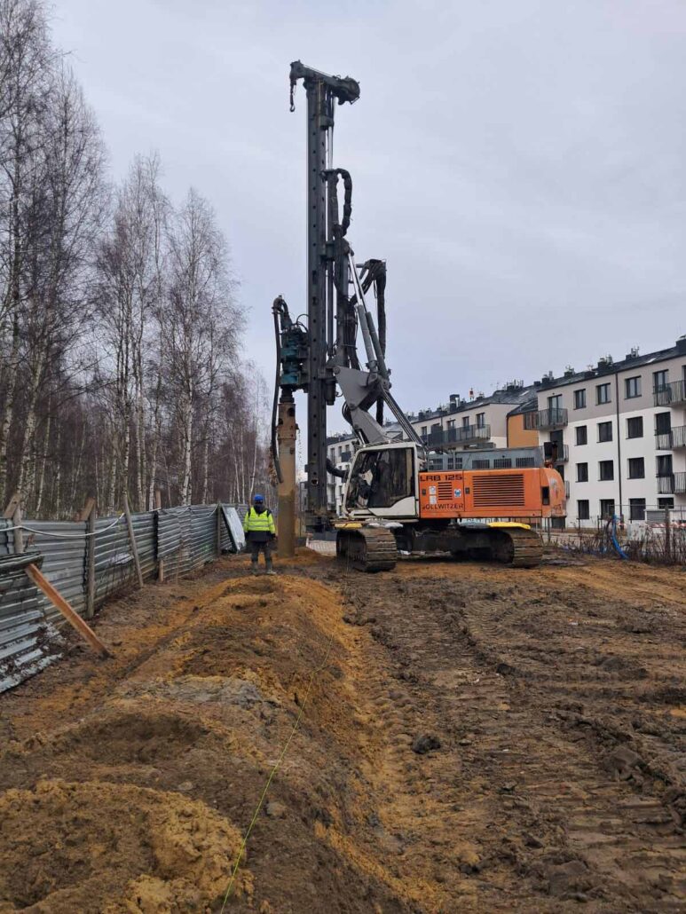 Obudowa wykopu Wrocław