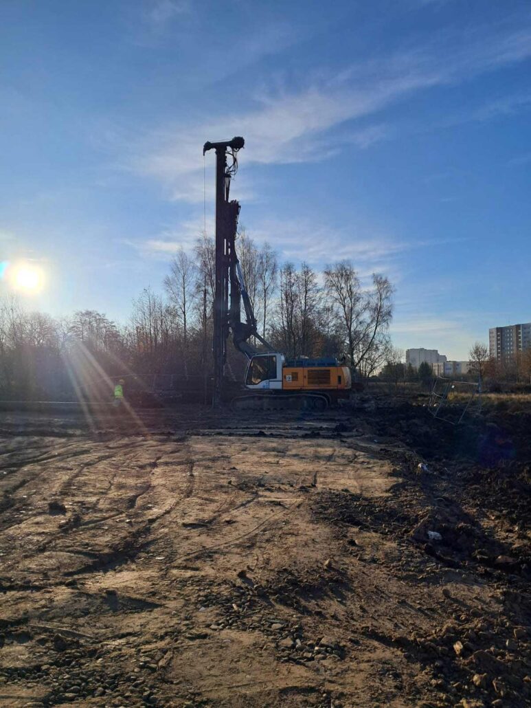 Grodzice stalowe zabezpieczenie wykopu Kołobrzeg